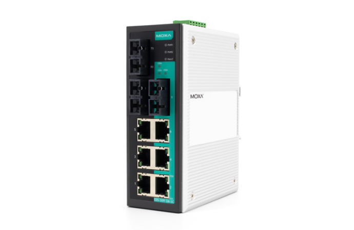 MOXA ETHERNET SWITCH EDS-309-3M-SC