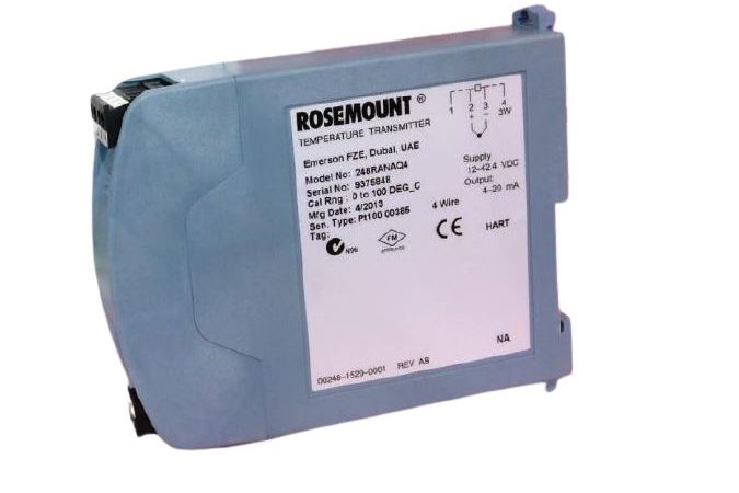 ROSEMOUNT TEMPERATURE TRANSMITTER 248RANAQ4