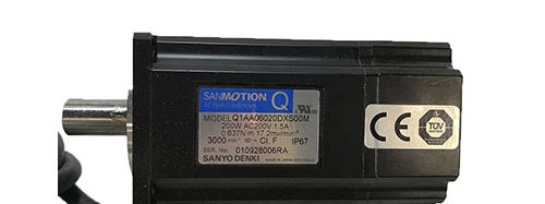 SANYO DENKI SERVO MOTOR Q2AA10150VCP41