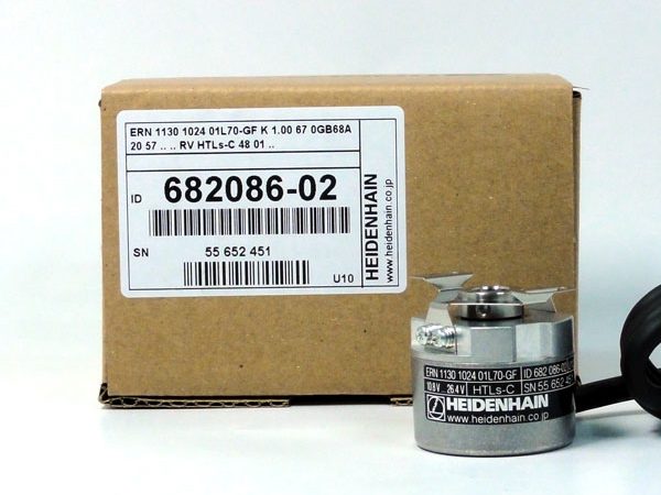 HEIDENHAIN ROTARY ENCODER ERN 1130 1024 01L70-GF K ID No .: 682086-02